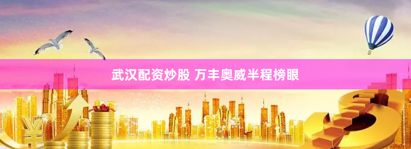 武汉配资炒股 万丰奥威半程榜眼